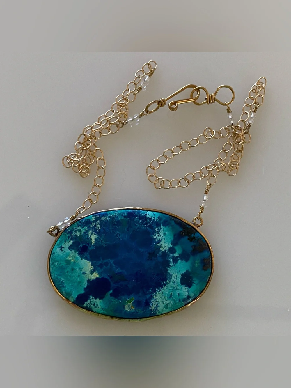 Bahgsu Jewelry Azurite Pendant